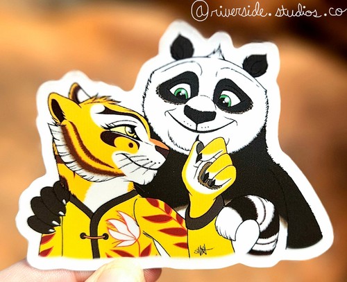 Adesivo kung panda culo e - fu,