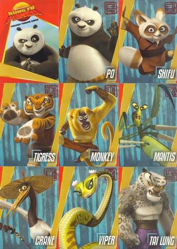 Kung panda set - fu, carte