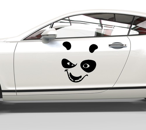 Adesivi auto kung panda - adesivi,