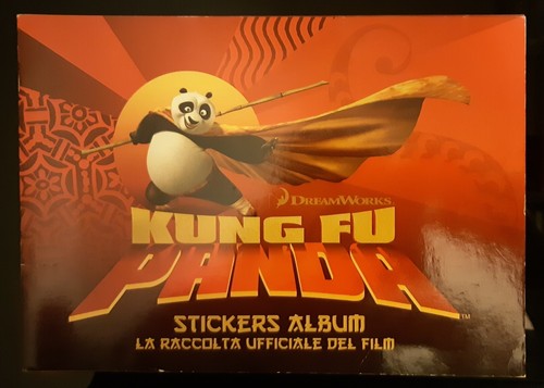 Kung panda stickers album - kung,