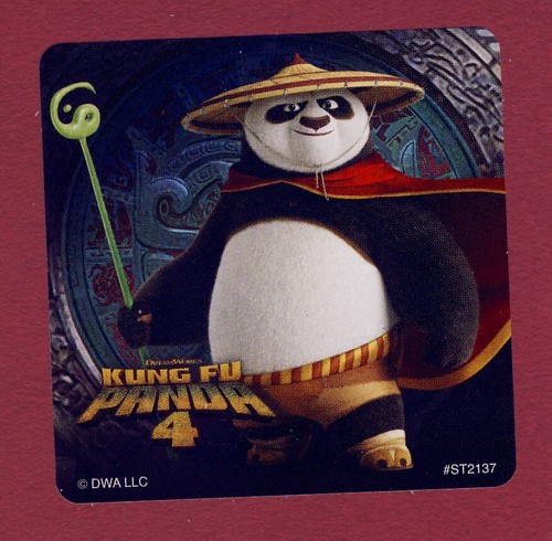 Adesivi kung panda - 4,