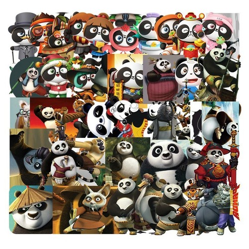 Adesivi film kung panda - fu, panda 