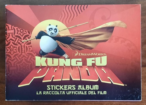 Kung panda stickers album - fu, panda: