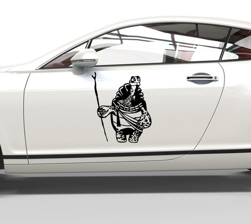 Adesivo auto kung - adesivo, fu